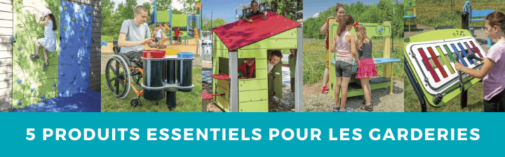 Bannière 5 essentiels pour les garderies