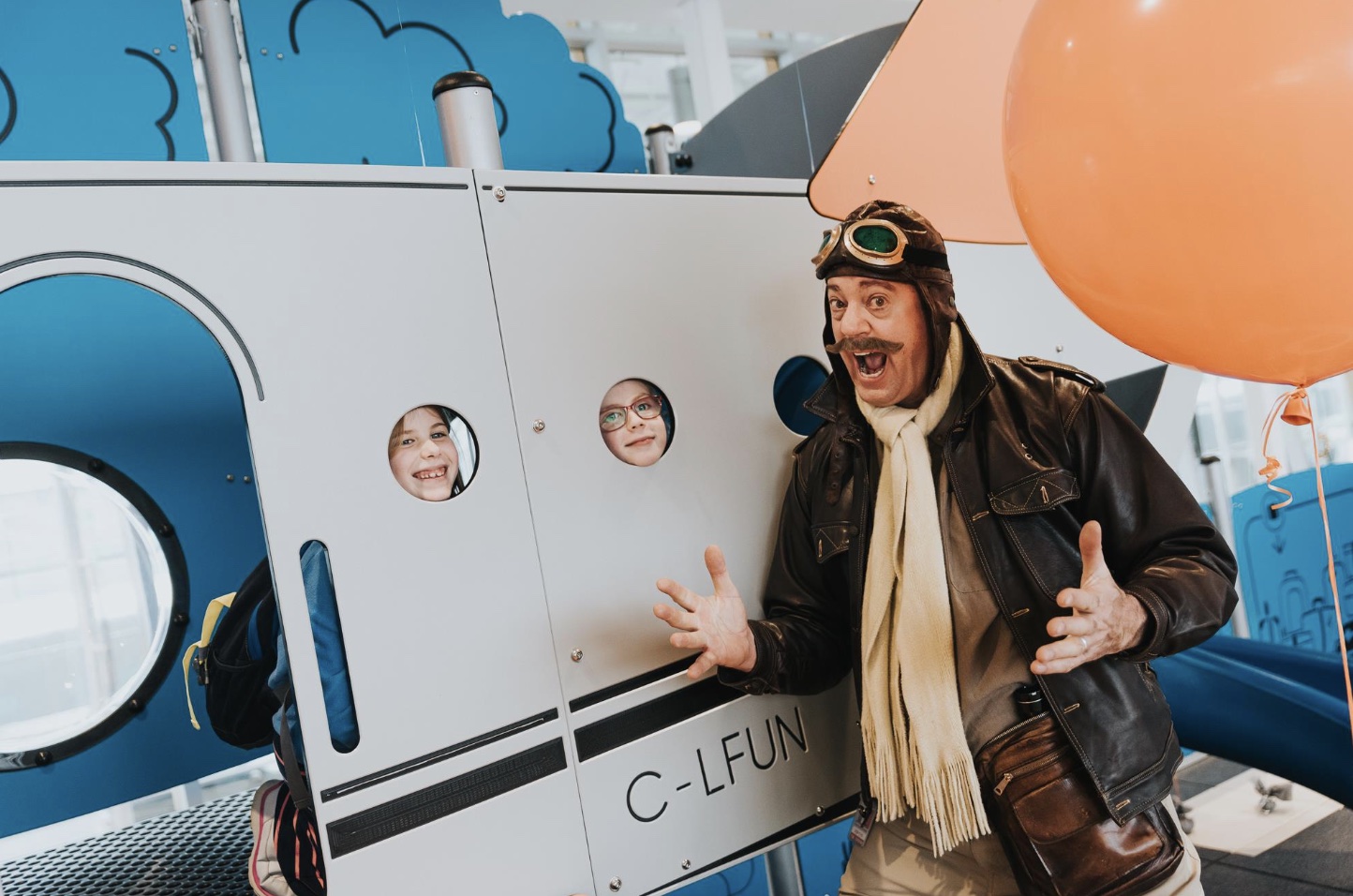 Jeux Jambette à L'aéroport Jean-Lessage