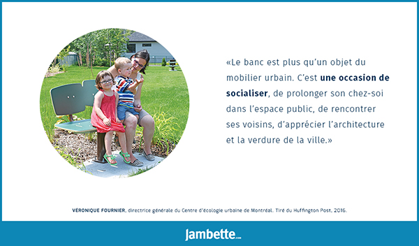 Mobilier urbain Jambette