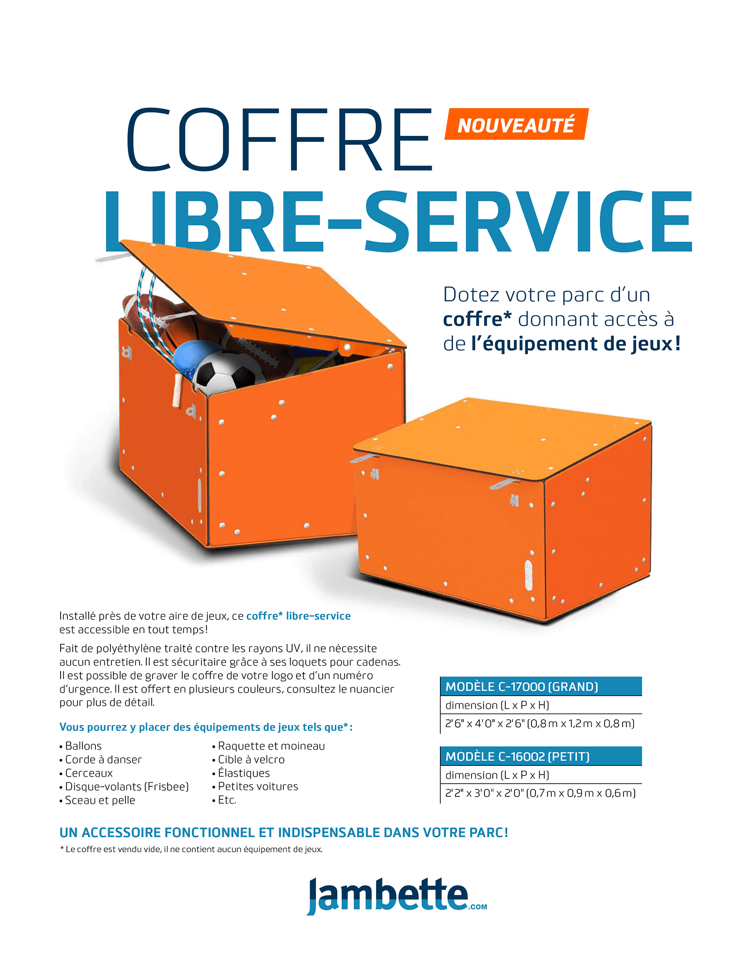 Coffre libre-service