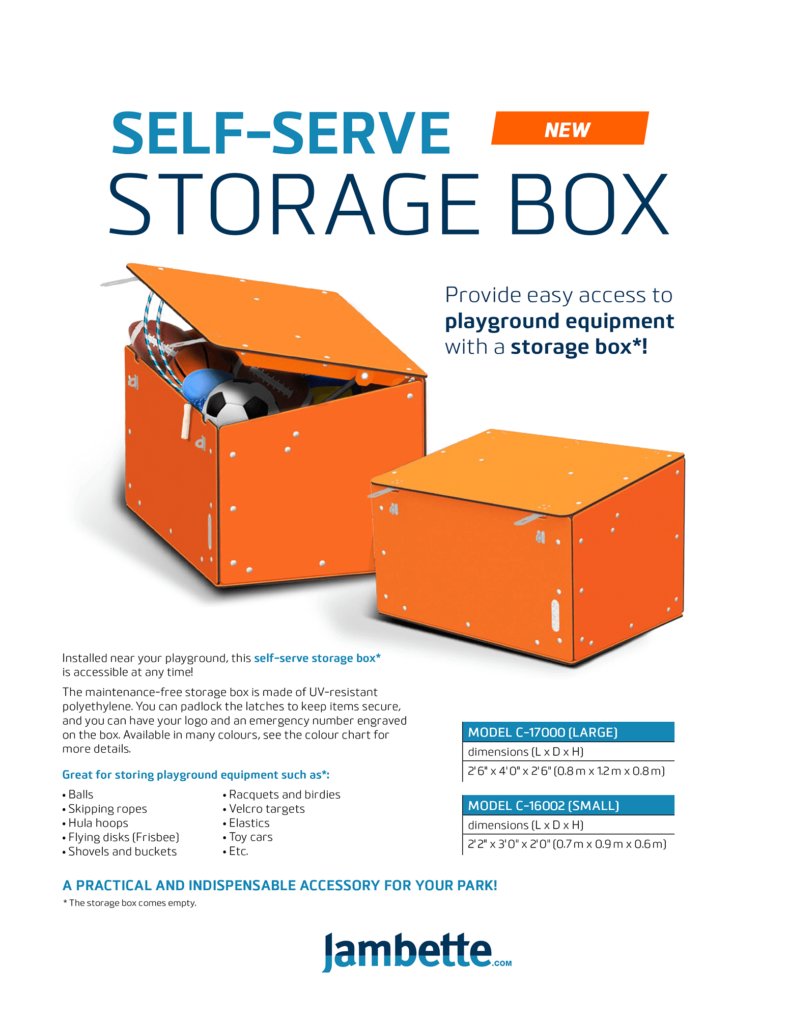 Self-Serve Storage Box